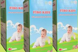 Siro tiêu hóa Fibo Kidy và Siro tiêu hóa Gấu em quảng cáo 'nổ' giải quyết dứt điểm khó tiêu, táo bón ở trẻ