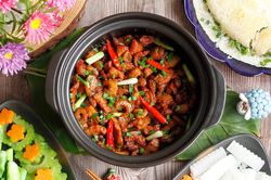 Cơm cháy kho quẹt – Món ăn của 'con nhà nghèo'