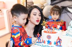 Diệp Lâm Anh 'lẻ bóng' tổ chức sinh nhật cho ái nữ đầu lòng