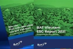 Báo cáo ESG 2021 của BAT Việt Nam: Lời nói đi đôi với hành động