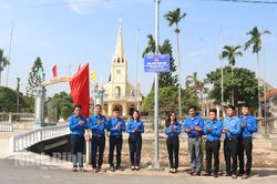 Huyện đoàn Kim Sơn khánh thành các công trình thanh niên