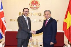 Việt Nam - Anh: Đẩy mạnh hợp tác trên các lĩnh vực an ninh, phòng chống tội phạm