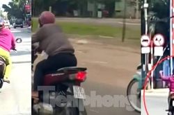 Lại xuất hiện clip người phụ nữ đùa với 'thần chết' gây bão mạng