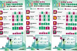 Diễn biến thị trường từ 31-10 đến 4-11-2022