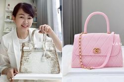 Túi xách hàng hiệu ăn được, giá 6 triệu đồng khách vẫn xuống tiền