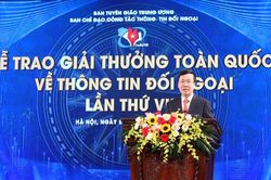 112 tác phẩm được trao Giải thưởng toàn quốc về thông tin đối ngoại lần thứ VIII