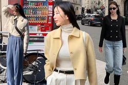 Xu hướng diện áo khoác lửng để tôn dáng