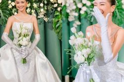 Nữ diễn viên Việt trở thành phi công bất ngờ kết hôn, nhan sắc cô dâu nổi bật