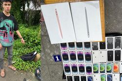 Bắt kẻ đột nhập trộm lô điện thoại iPhone trị giá 800 triệu đồng