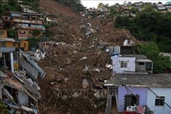 Colombia: Mưa lớn nhiều ngày gây lở đất phá hủy hàng chục ngôi nhà