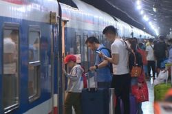 Ngành đường sắt bổ sung thêm 3.000 vé tàu đi miền Trung dịp Tết 2023