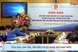 Tích cực lan tỏa, tìm hiểu và sử dụng Bộ Pháp điển