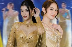 Diện lại váy của Thùy Tiên trình diễn trên sân khấu: Hoa hậu Mai Phương - LONA Kiều Loan tỏa sáng hết cỡ!