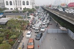 Sau 29/11 sẽ gỡ một phần rào chắn trên đường Nguyễn Xiển