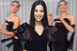 Khoe vũ đạo bài mới của Đông Nhi, Hoa hậu Tiểu Vy tiết lộ: 'Chị Nhi biết chắc chị Nhi buồn á'