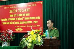 Trưởng Công an TP Nam Định đột ngột qua đời ở tuổi 43