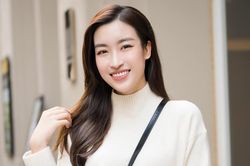 Không chỉ làm 'hậu phương', Đỗ Mỹ Linh còn nịnh chồng cực khéo