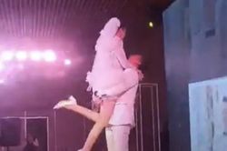 Lê Âu Ngân Anh bí mật tổ chức hôn lễ tại quê chồng, được ông xã nhấc bổng trong màn khiêu vũ tình tứ