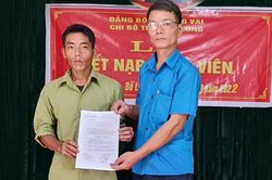 Chú trọng phát triển đảng viên ở các xã biên giới