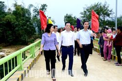 Khánh thành cầu Bình Thể