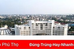Trường THPT Chuyên Hùng Vương - Góc nhìn từ trên cao