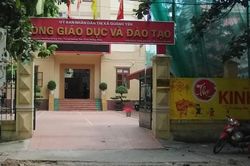 Quảng Ninh: Bắt nguyên Trưởng phòng GD&ĐT Quảng Yên