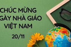 Những mẫu background ý nghĩa chào mừng ngày Nhà giáo Việt Nam 20/11