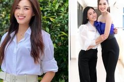 Hoa hậu Đỗ Thị Hà phản ứng thế nào về tin đồn bị công ty quản lý 'ghẻ lạnh'?