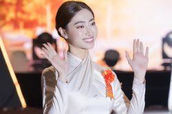 Hoa hậu Lương Thùy Linh quyên góp 200 triệu đồng trong ngày đầu làm giảng viên