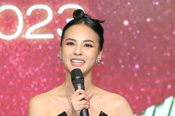 Quỳnh Nga thông báo rút lui tại Miss Charm 2023