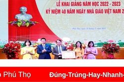 Trường Cao đẳng Y dược Phú Thọ khai giảng năm học 2022-2023