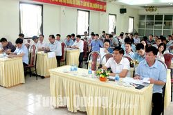 Hội nghị phát triển vùng nguyên liệu mía huyện Sơn Dương
