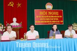 Đại biểu HĐND tỉnh tiếp xúc cử tri huyện Yên Sơn, Na Hang