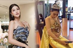 Mặc kệ những lời body shaming, Thiên Ân tự tin khoe 'bé mỡ': Hoa hậu tự tin nhất năm đây rồi