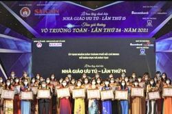 Hôm nay, trao Giải thưởng Võ Trường Toản lần thứ 25