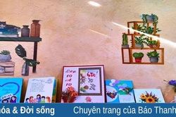 Ngắm những món quà 'hand made' học trò xứ Thanh dành tặng các thầy cô giáo