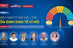 Điều hành tỷ giá USD/VND: Ổn định kinh tế vĩ mô