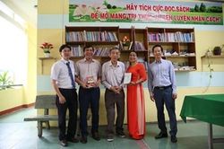 Khánh thành và bàn giao thư viện xanh Trường THCS Hành Tín Tây do BSR tài trợ
