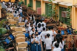 Trường học Philippines gặp khó khi dân số tăng cao