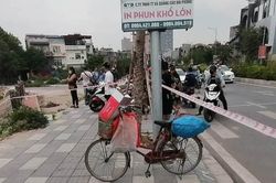 Thi thể người đàn ông nhặt ve chai nổi trên hồ ở Hải Phòng