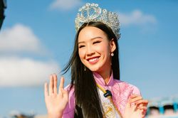 Bị chỉ trích, Hoa hậu Bảo Ngọc phân trần nguyên do trang điểm đậm khi đi từ thiện