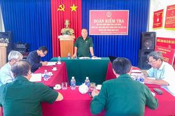Hội Cựu chiến binh Lâm Đồng: Kiểm tra, giám sát để tổ chức Hội hoạt động hiệu quả