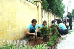 Hội liên hiệp Phụ nữ tỉnh ra quân bảo vệ môi trường