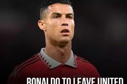 Manchester United ra thông báo chia tay Cristiano Ronaldo