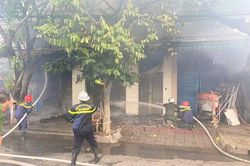 Đà Nẵng, cháy lớn trên đường Trường Chinh