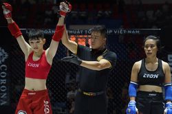 Hai võ sĩ Thái Nguyên là ứng viên sáng giá cho chức vô địch MMA nữ đầu tiên của Việt Nam