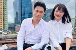 Sao Việt: MC Trịnh Lê Anh bảnh bao, Hồng Diễm đăng ảnh bên Việt Anh