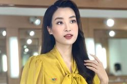 Sao Việt hôm nay 25/11: Hoa hậu Đỗ Mỹ Linh diện style 'thư ký Kim' đi làm