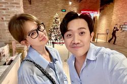 Trấn Thành khoe 'ảnh ghép' chụp chung Hari Won nhưng anti-fan vẫn tìm ra vấn đề của bức ảnh