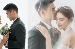 Á hậu Thùy Dung lần đầu khoe diện mạo chồng sắp cưới trong bộ ảnh giản đơn mà ngọt ngào